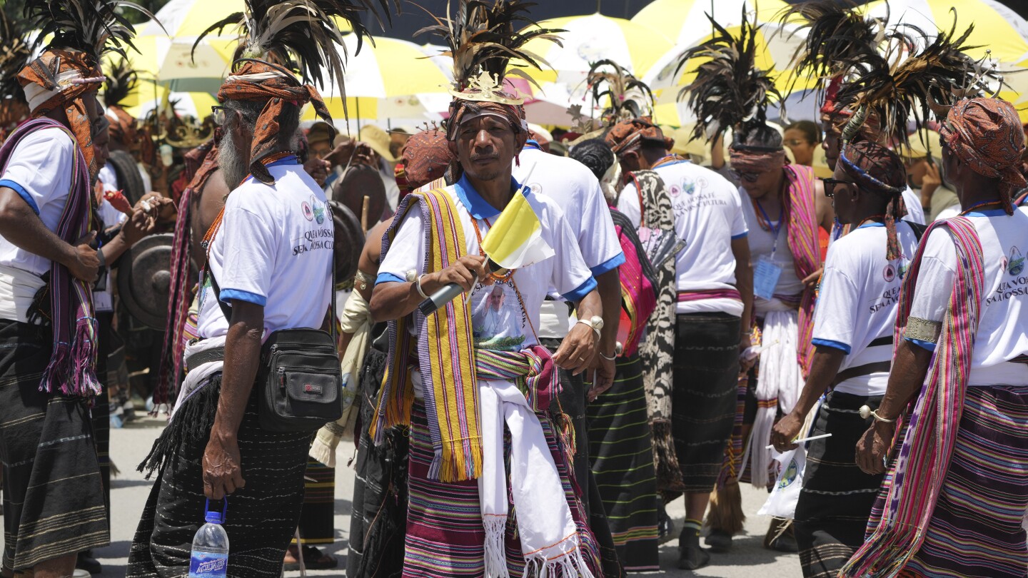 Pope arrives in deeply Catholic East Timor to encourage its recovery from bloody independence