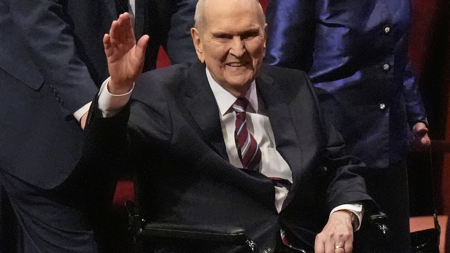 The Mormon church’s president, already the oldest in the faith’s history, is turning 100