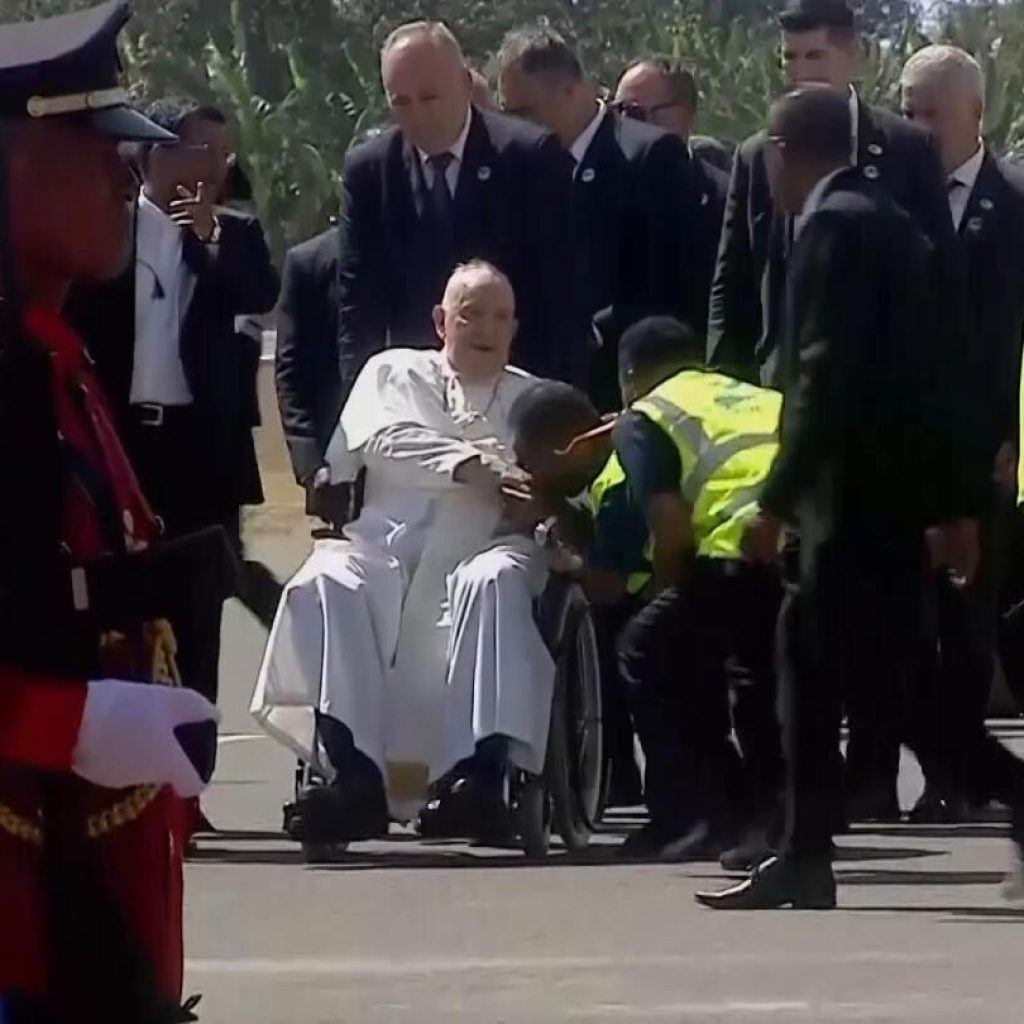 Pope Francis given rousing welcome to East Timor as Asia tour continues | AP News