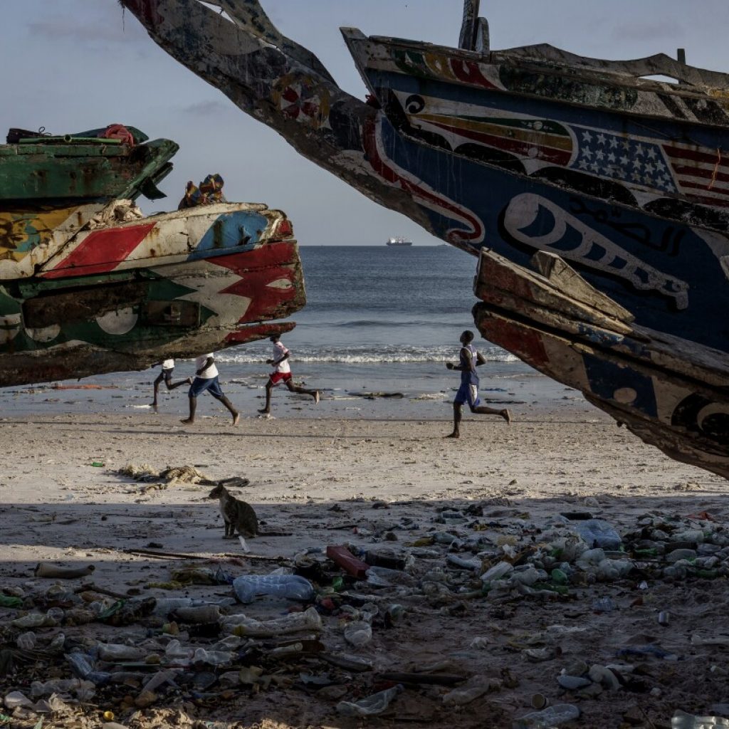 At least 4 migrants have died and others remain missing after a boat capsized off Senegal