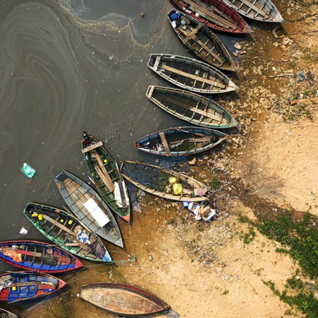 Severe drought drops water level to historic low on the Paraguay River, a regional lifeline