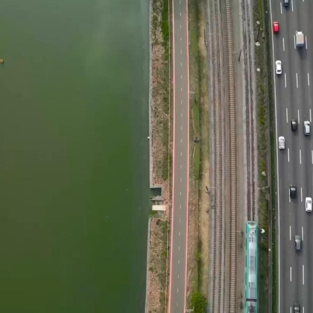 River in Brazil’s largest city Sao Paulo has turned green as severe drought in the country continues | AP News