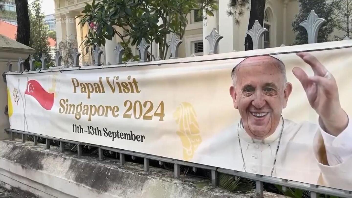 Pope Francis to bring ‘message of hope’ to Singapore as Asia tour continues | AP explains | AP News