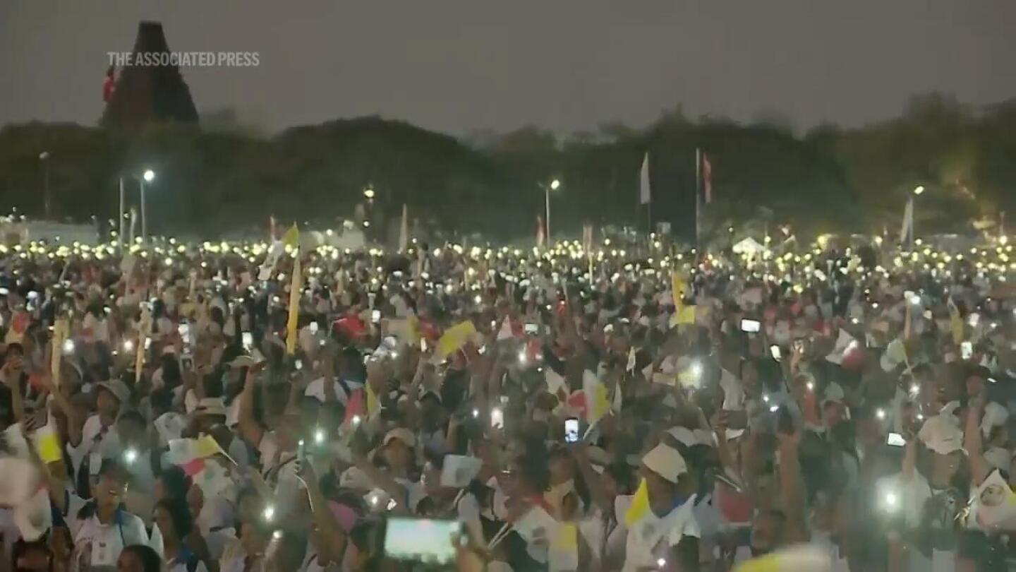 Pope Francis’ Mass in East Timor draws 600,000 people, nearly half the population | AP News