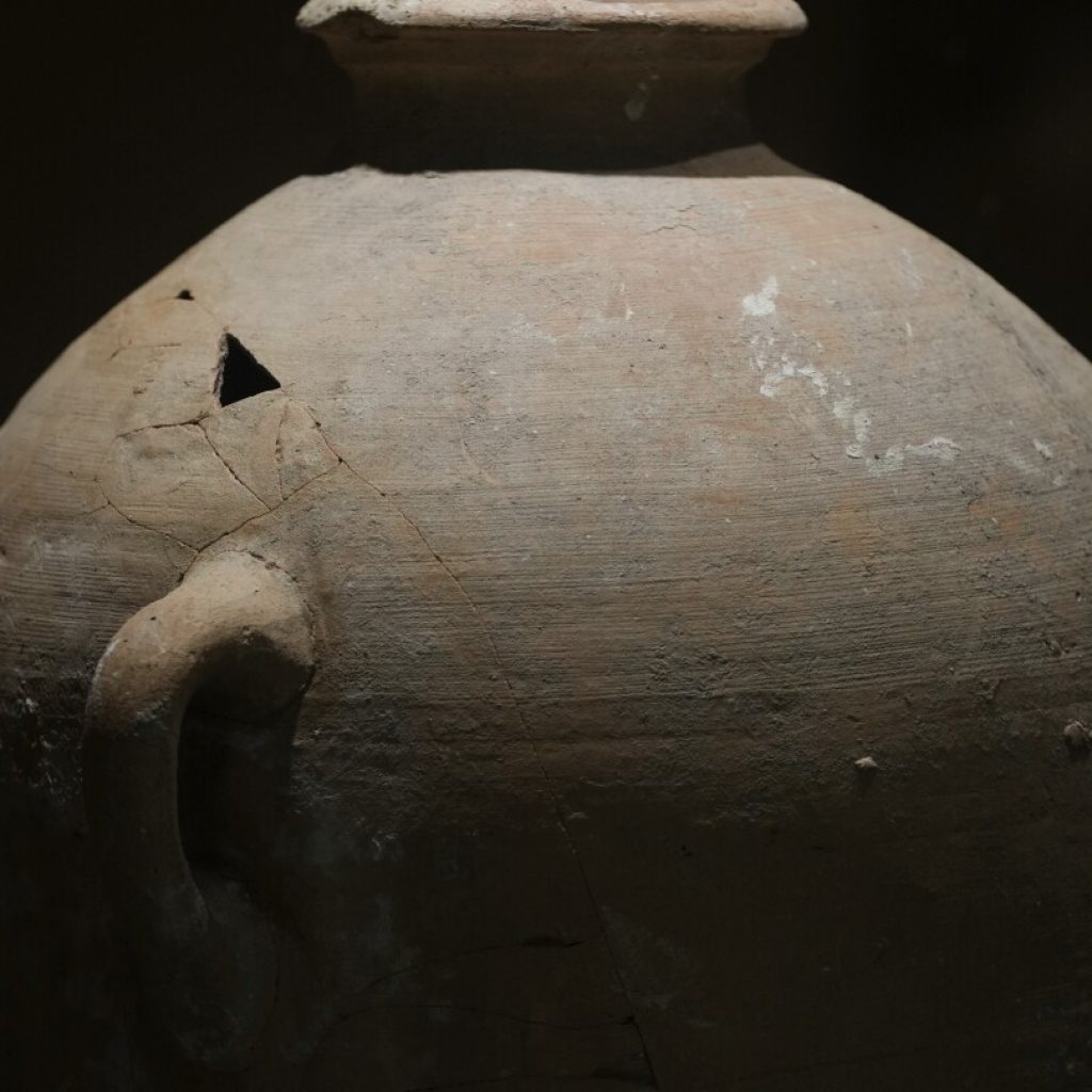 The ancient jar smashed by a 4-year-old has been fixed. It’s back on display at an Israeli museum