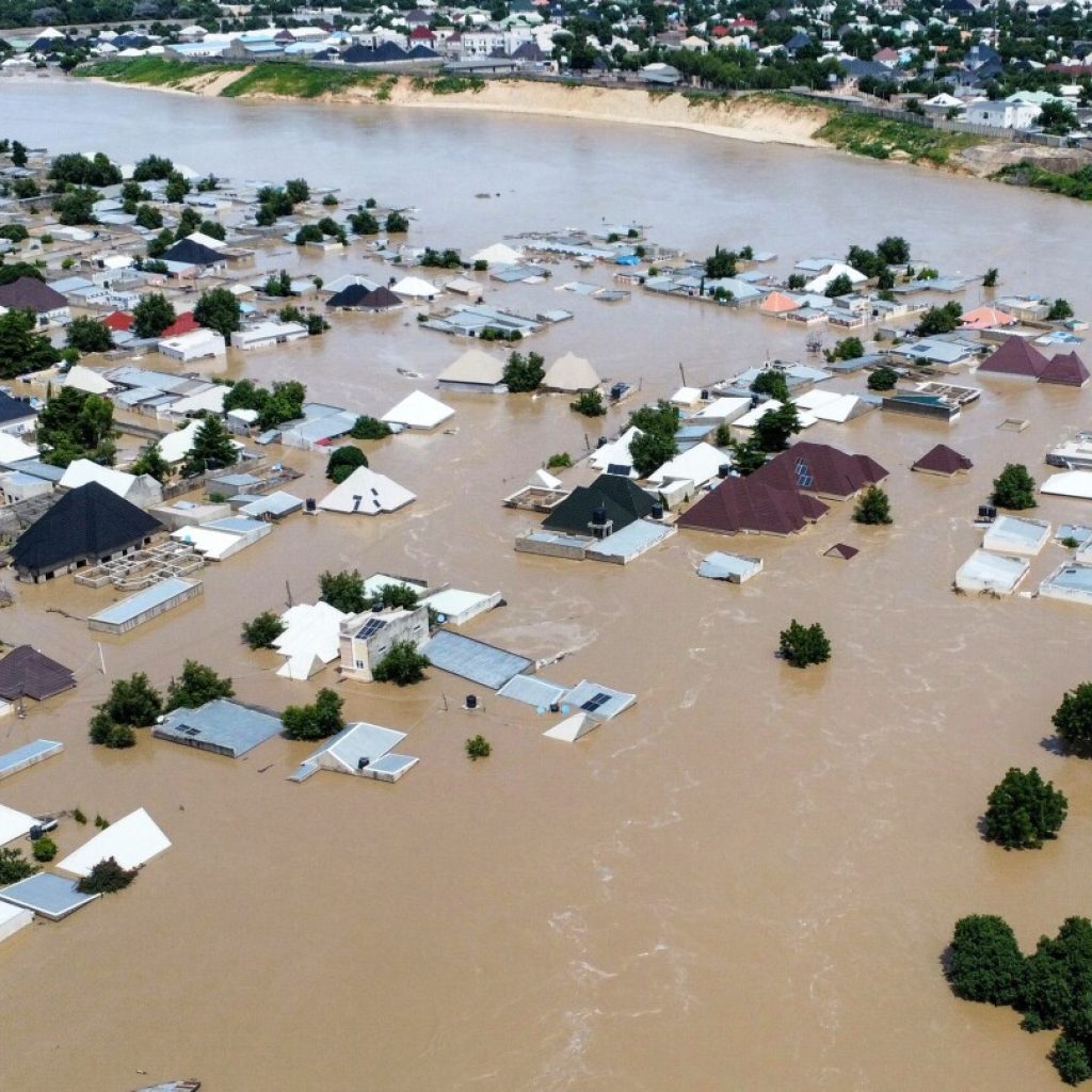 Flooding in northeastern Nigeria has left 30 people dead and over a million displaced