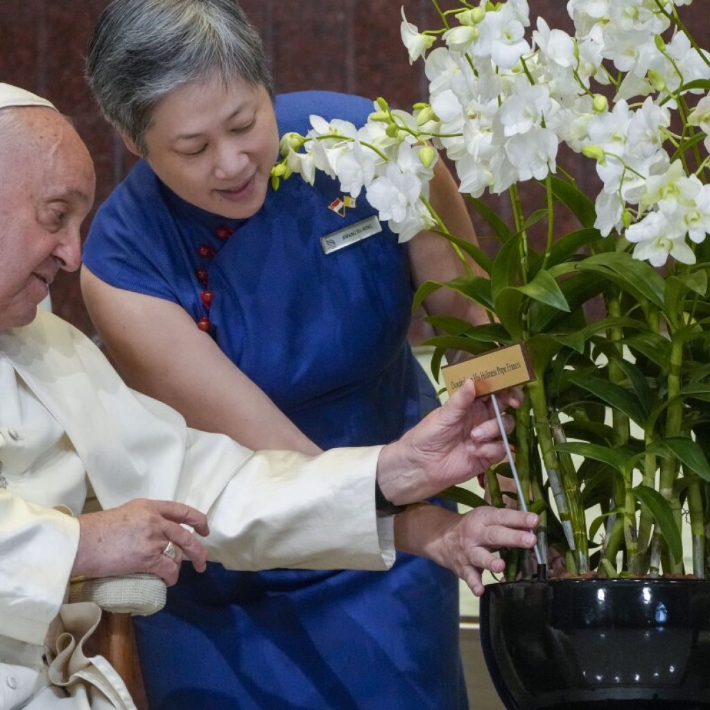 Pope marvels at Singapore’s skyscrapers and asks that the lowest migrant workers not be forgotten