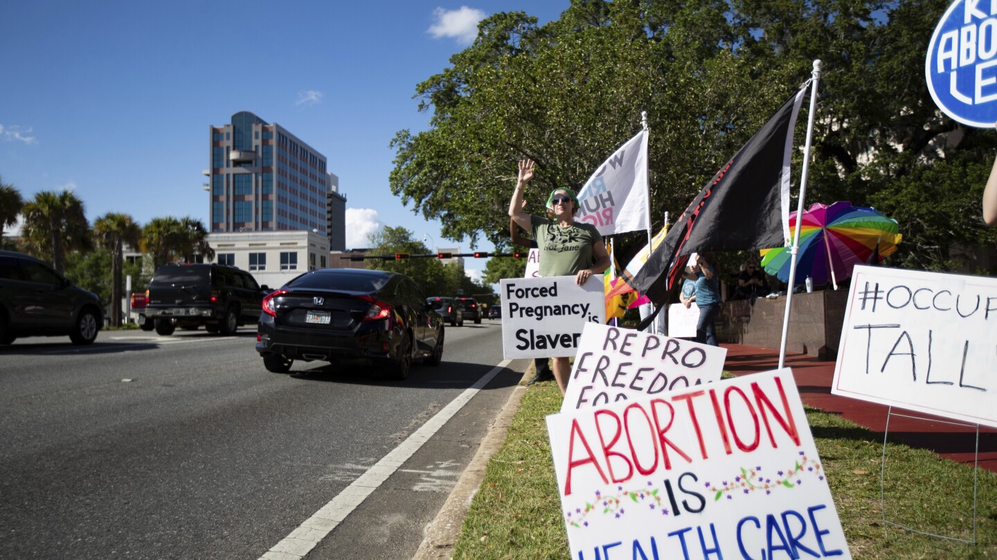 Abortions are down under Florida’s 6-week ban but not by as much as in other states, study says