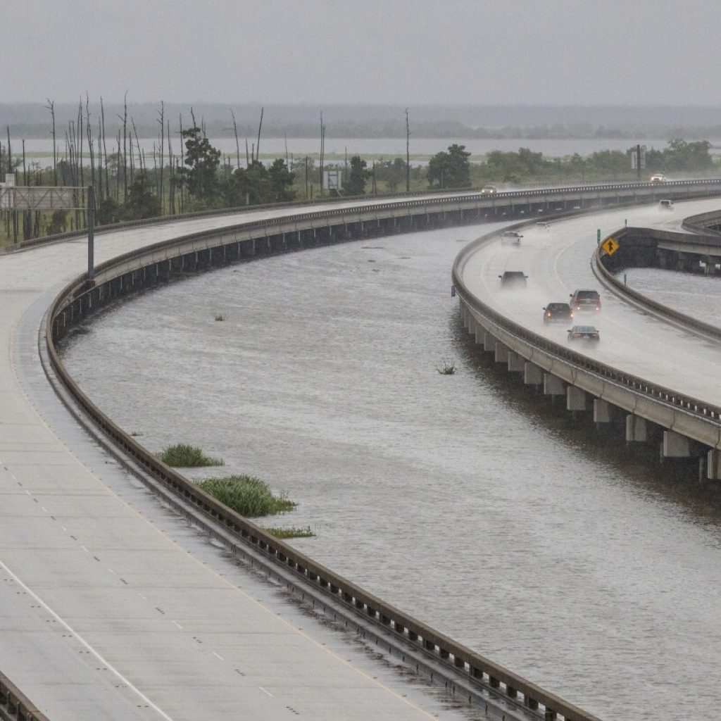 Francine weakens moving inland from Gulf Coast after hurricane winds cause blackouts