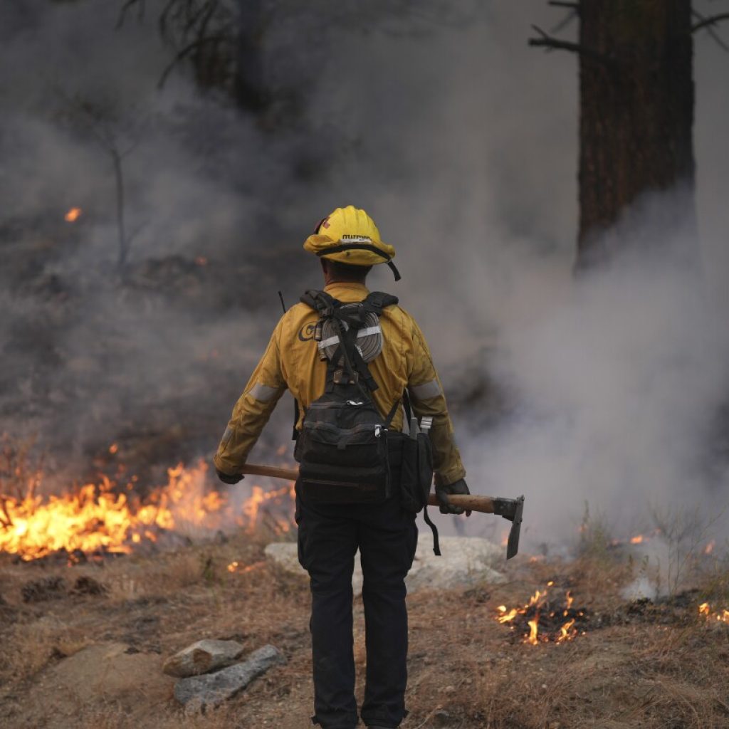 Firefighters hope cooler weather will aid their battle against 3 major Southern California fires