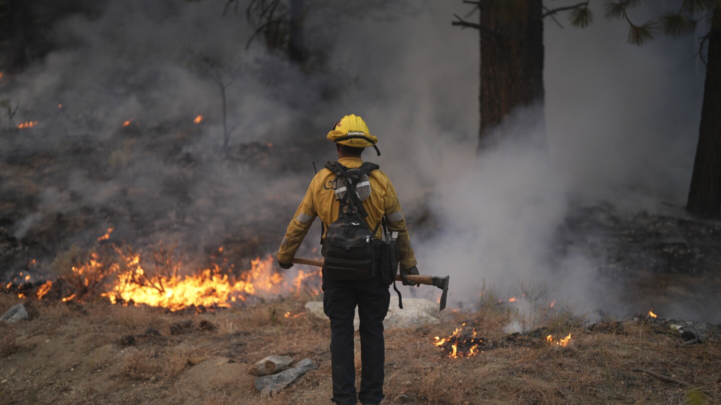 Firefighters hope cooler weather will aid their battle against 3 major Southern California fires