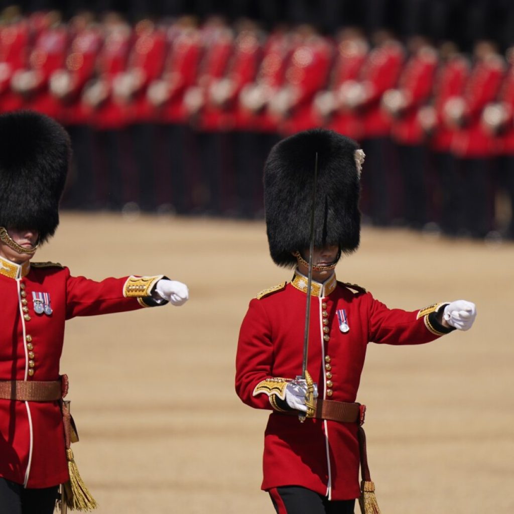 Buckingham Palace guard’s distinctive bearskin caps under fire by animal rights group