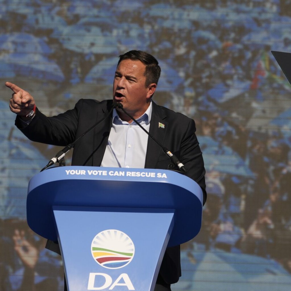 Conflict in South Africa’s coalition government is ‘not catastrophic,’ says major party leader