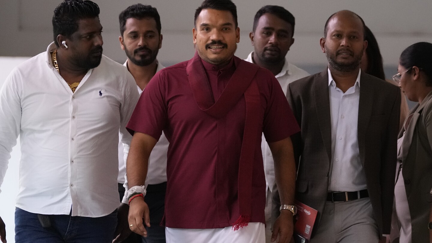 Sri Lankans’ fury forced the powerful Rajapaksa clan out. Now its heir is running for president