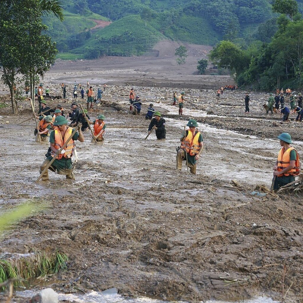 Vietnam typhoon death toll rises to 233 as more bodies found in areas hit by landslides and floods