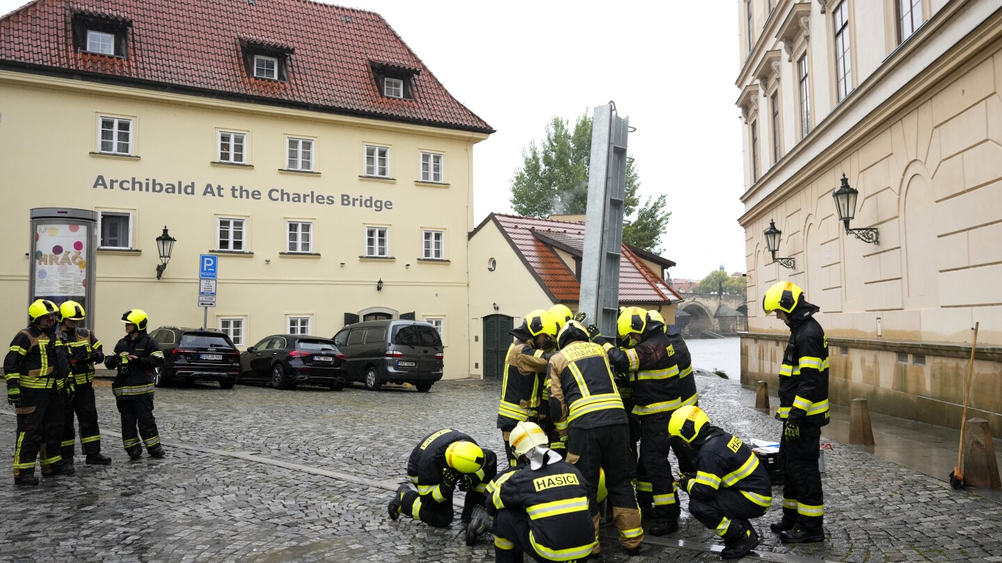 Central Europe braces for heavy rains and flooding forecast over the weekend