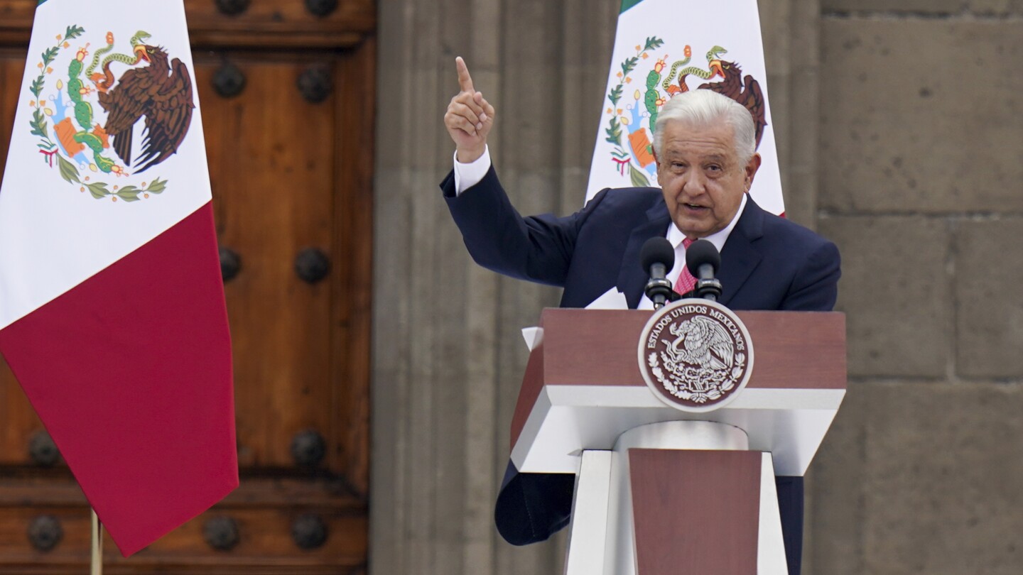 Mexico’s president asks Sinaloa cartel to act ‘responsibly’ as violence escalates in the north