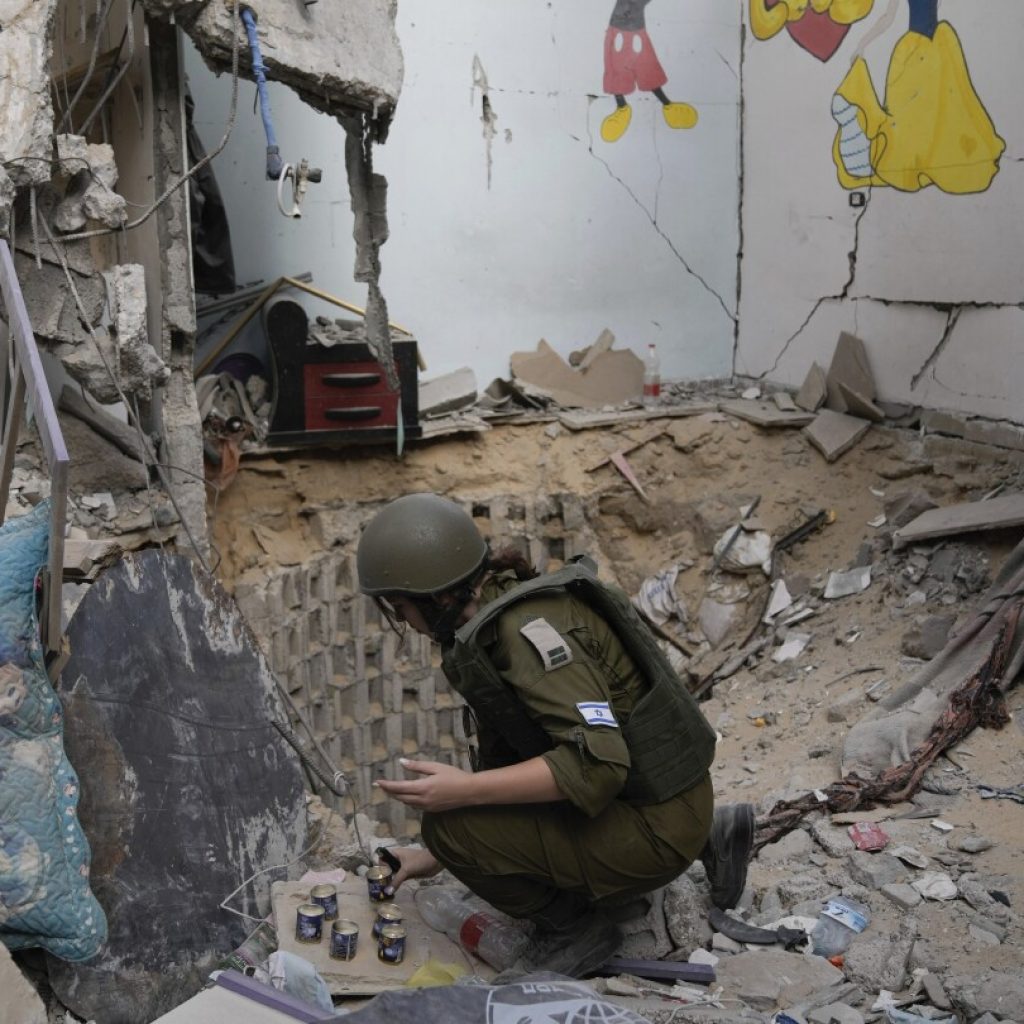 AP PHOTOS: A visit to Gaza reveals rubble, tunnels and new asphalt along Egypt’s border