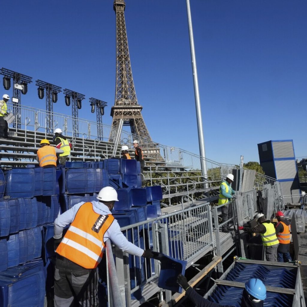 France throws one last party for the Paris Olympics