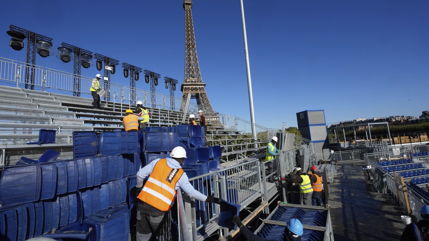 France throws one last party for the Paris Olympics