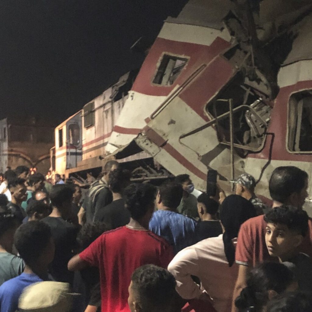 Trains collide in Egypt’s Nile Delta leaving 2 dead, 29 injured