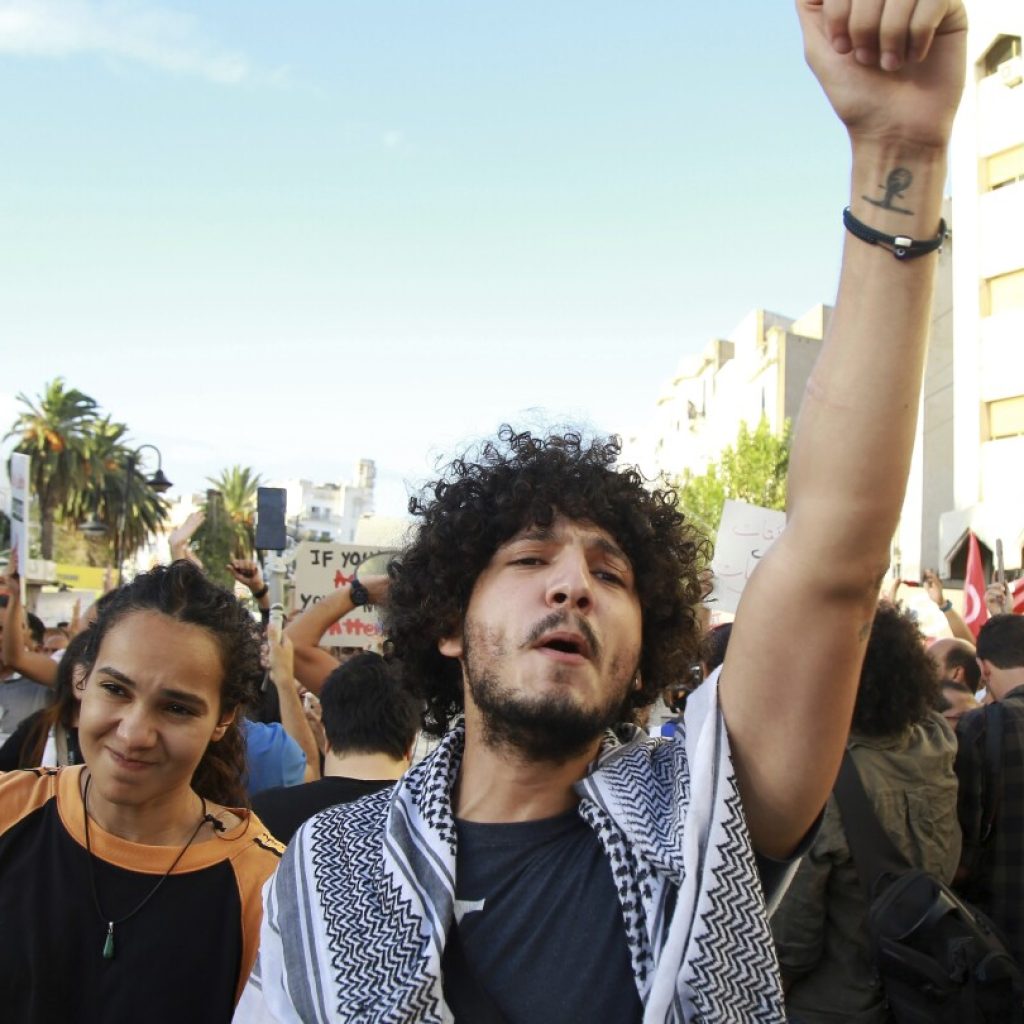 The presidential campaign season in Tunisia is officially underway a day after protests