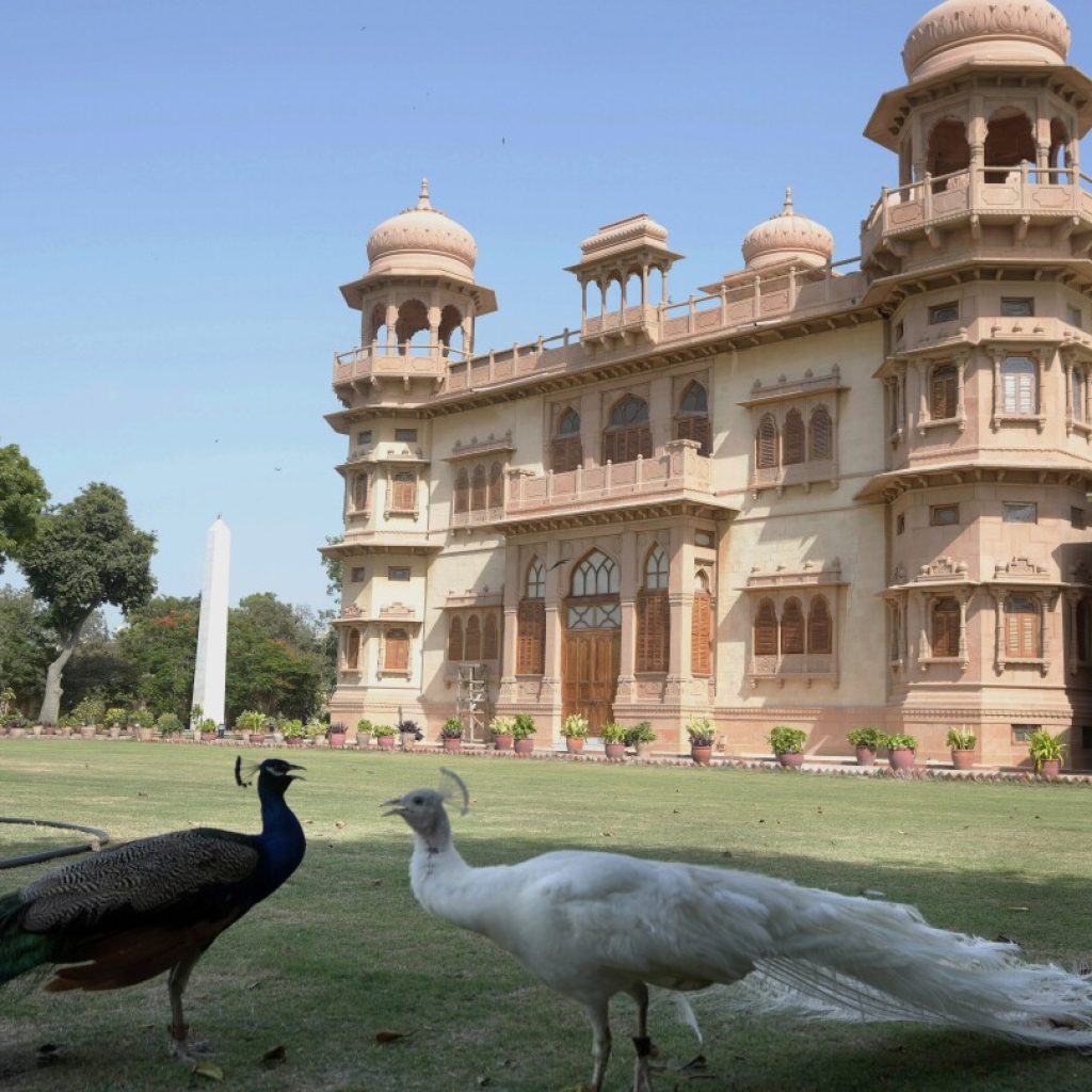 Traces of this Pakistani megacity’s past are vanishing, but one flamboyant pink palace endures