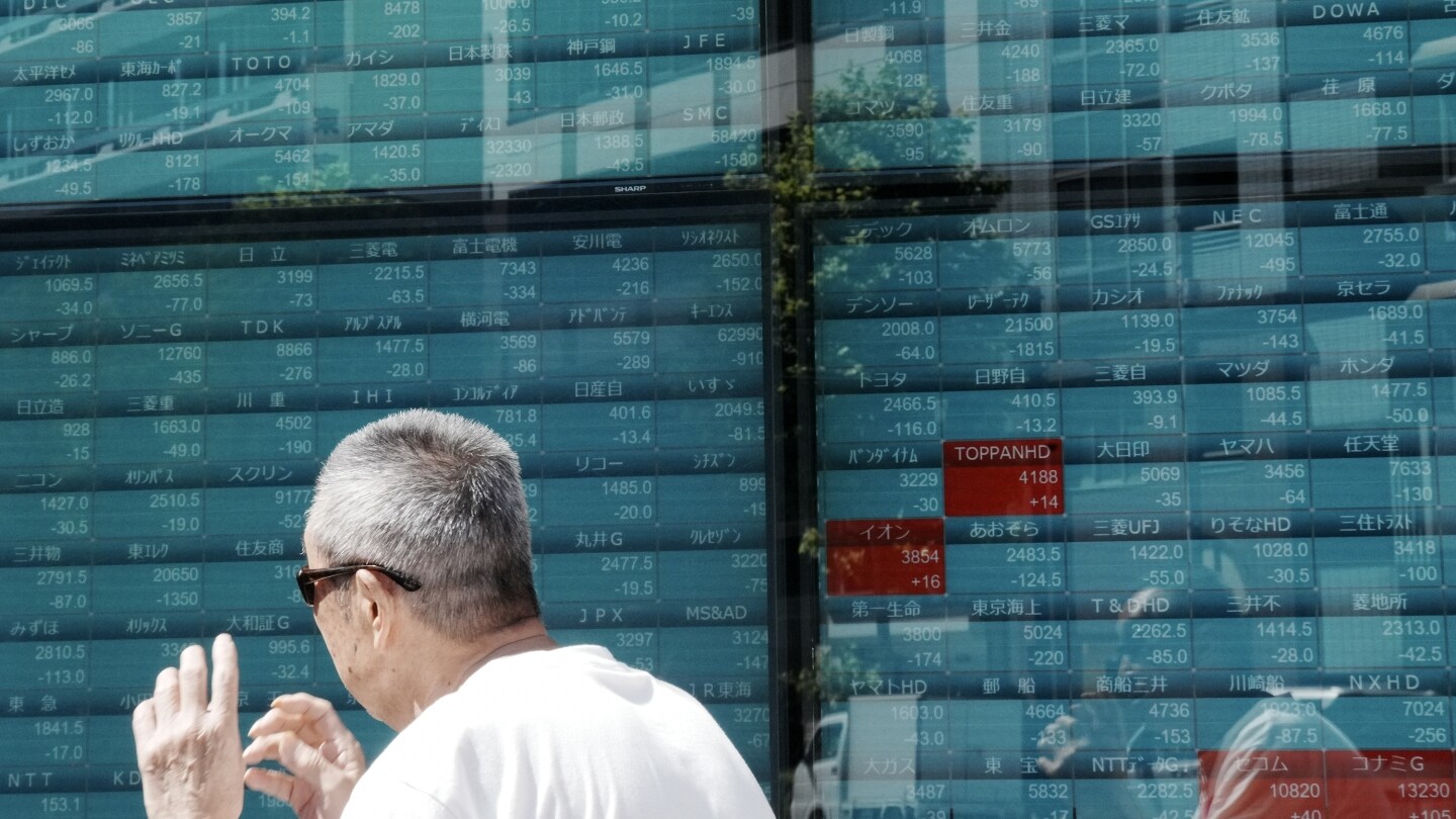 Asian stocks mixed amid weak China data after Wall Street closes the best week of 2024