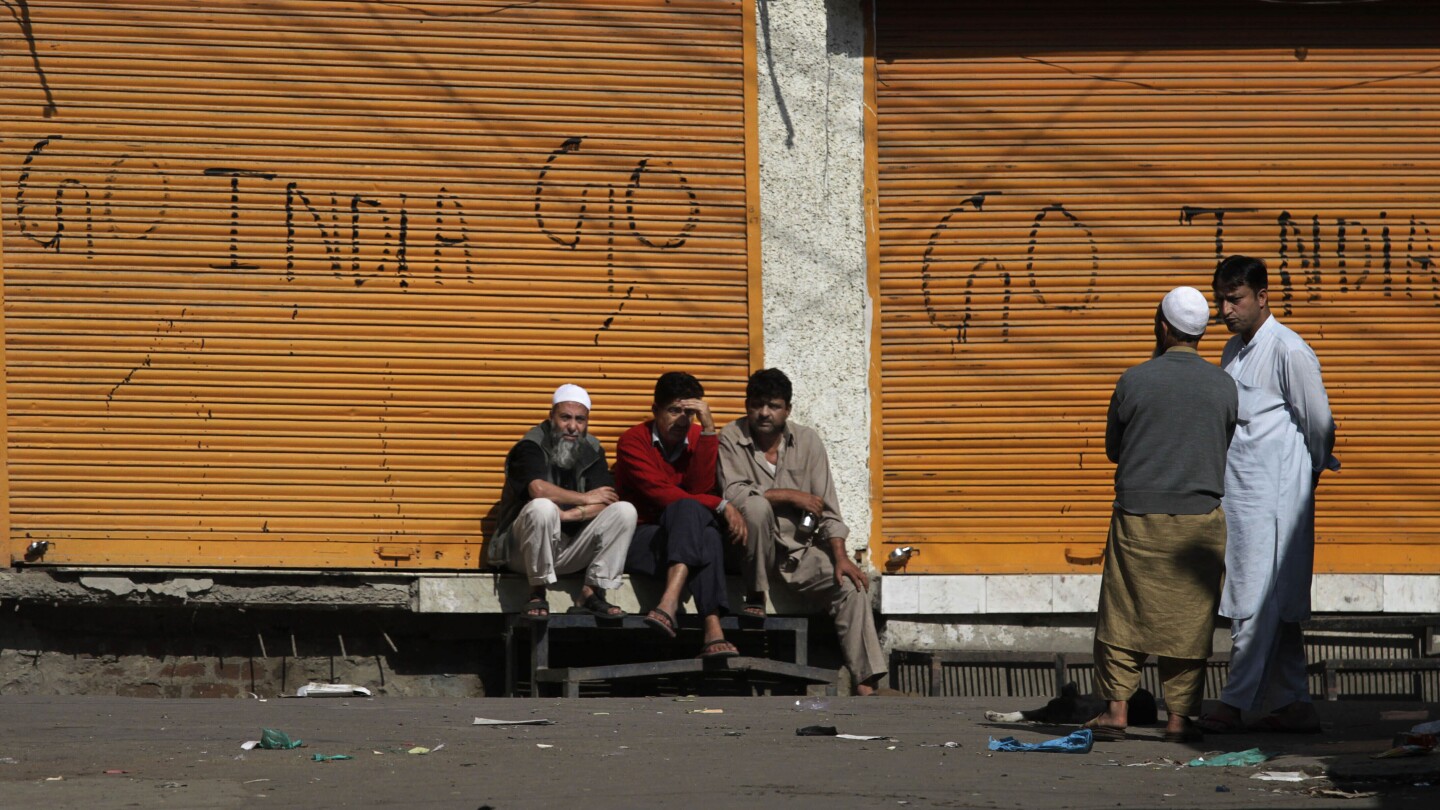 Large turnout is expected in a crucial vote for local government in Indian-controlled Kashmir