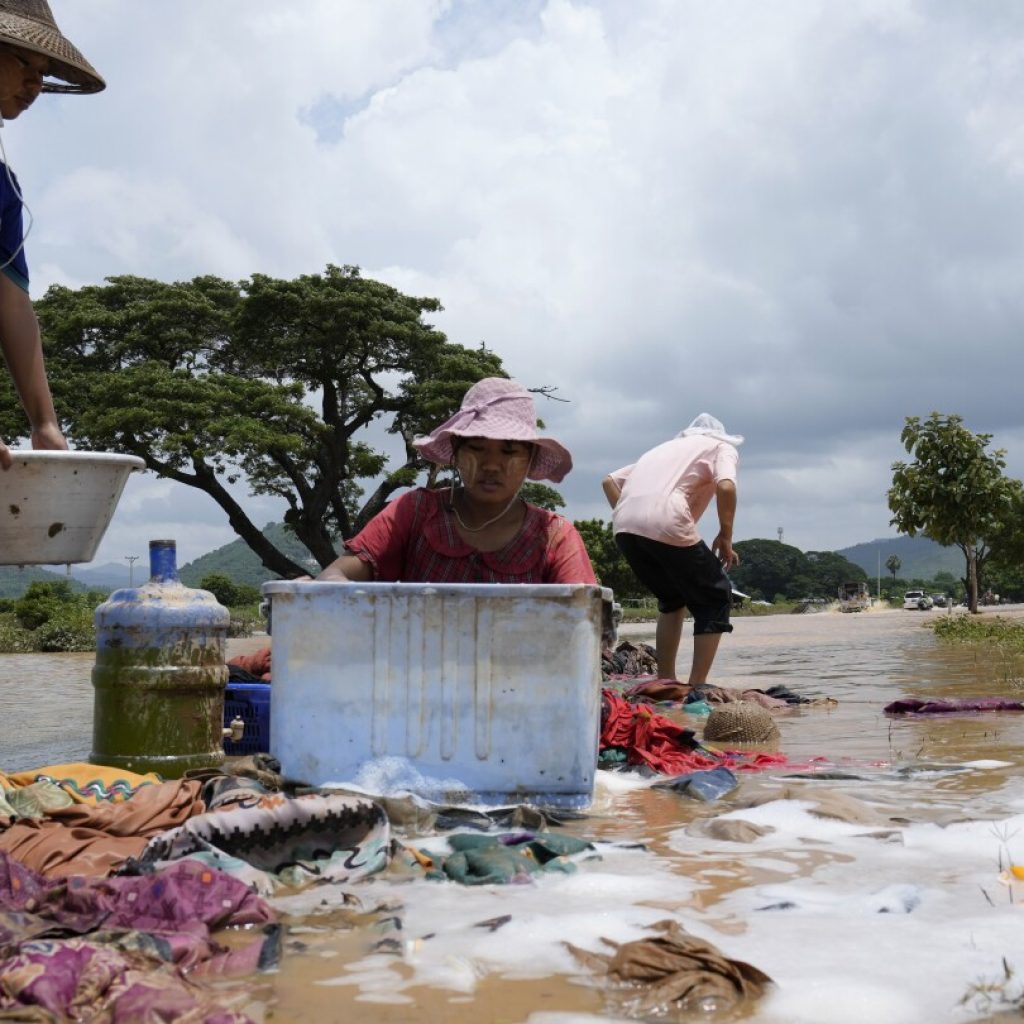 Myanmar’s death toll from Typhoon Yagi rises past 200, with tallying hindered by civil war