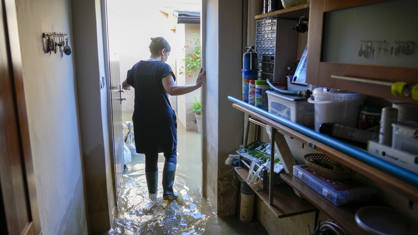 A Czech town faces hard recovery after massive flooding