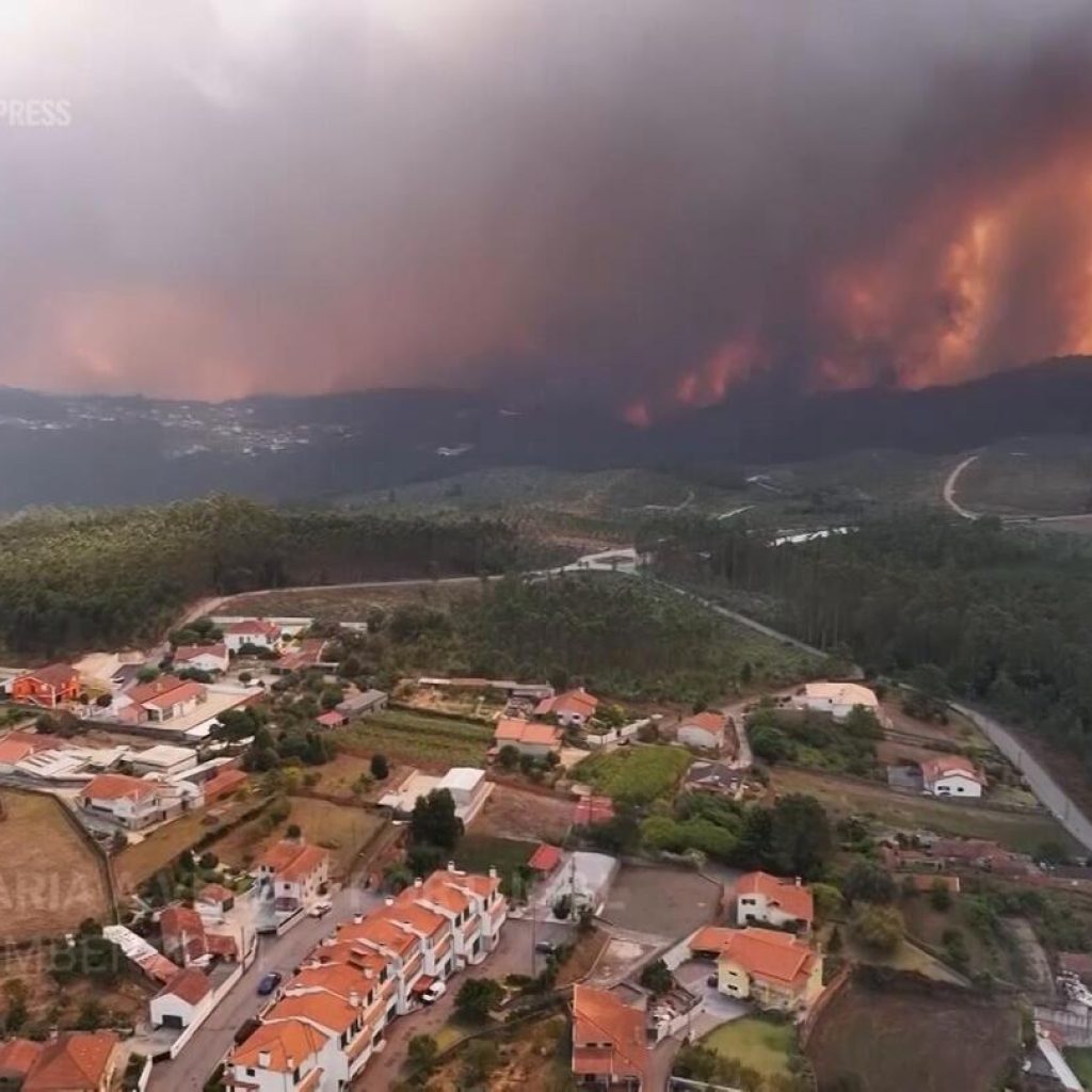 Portugal firefighters struggle to contain wildfires, as PM warns of ‘difficult hours’ to come | AP News