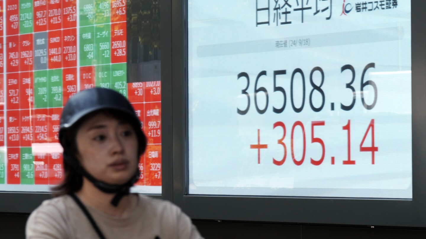 Stock market today: Asia shares rise moderately ahead of closely watched Federal Reserve meeting