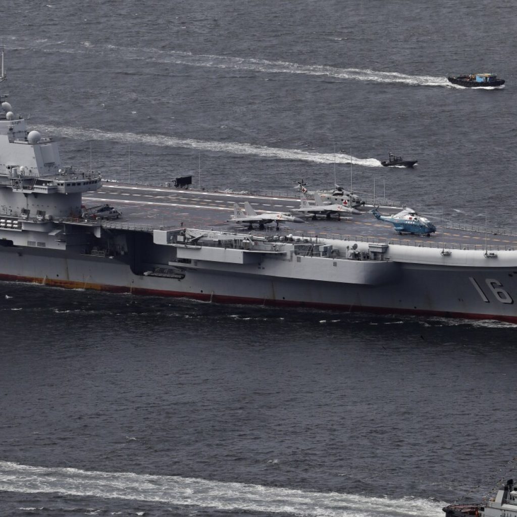 Chinese aircraft carrier comes closer than ever to Japan