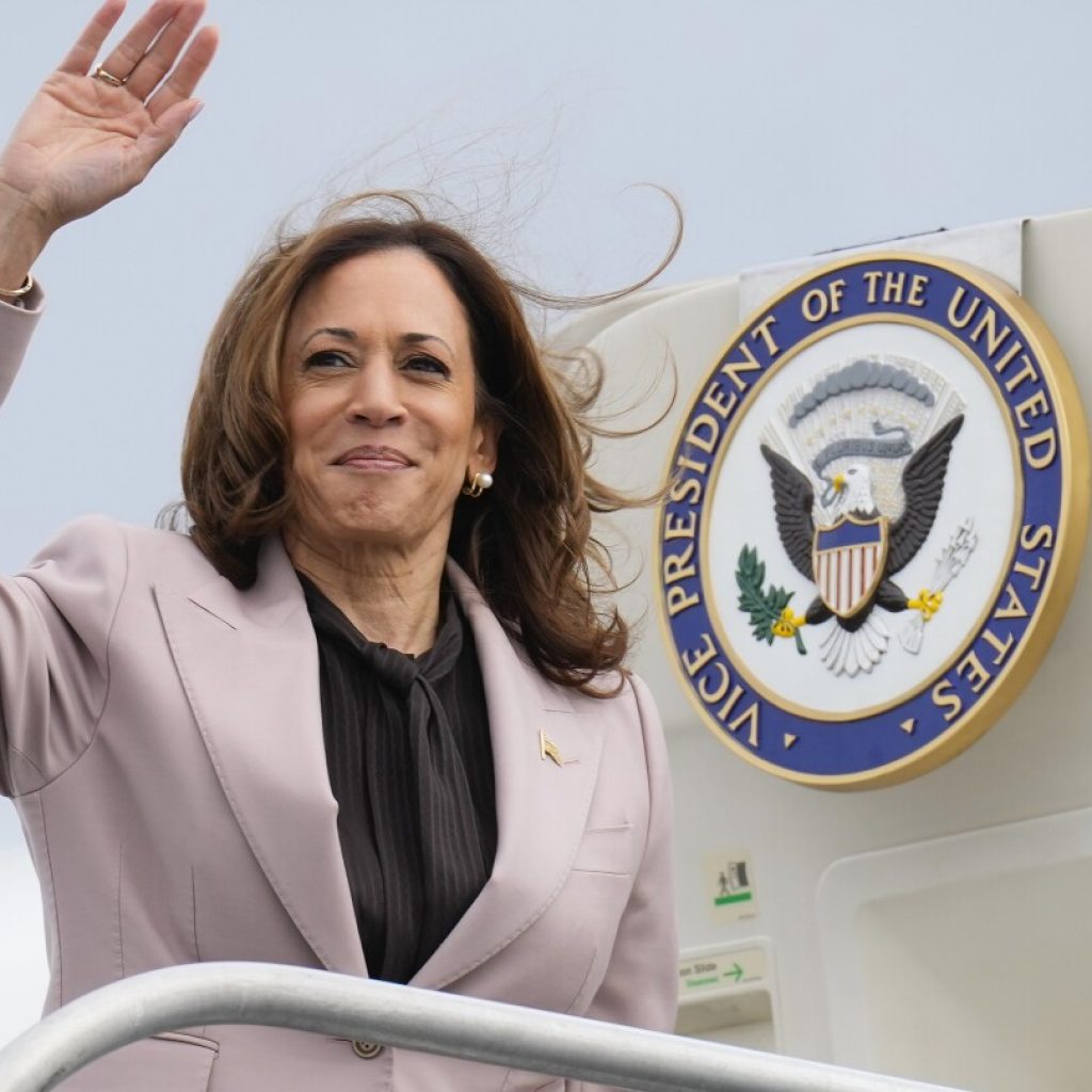 The Latest: Trump to campaign in New York and Harris will speak at Hispanic leadership conference