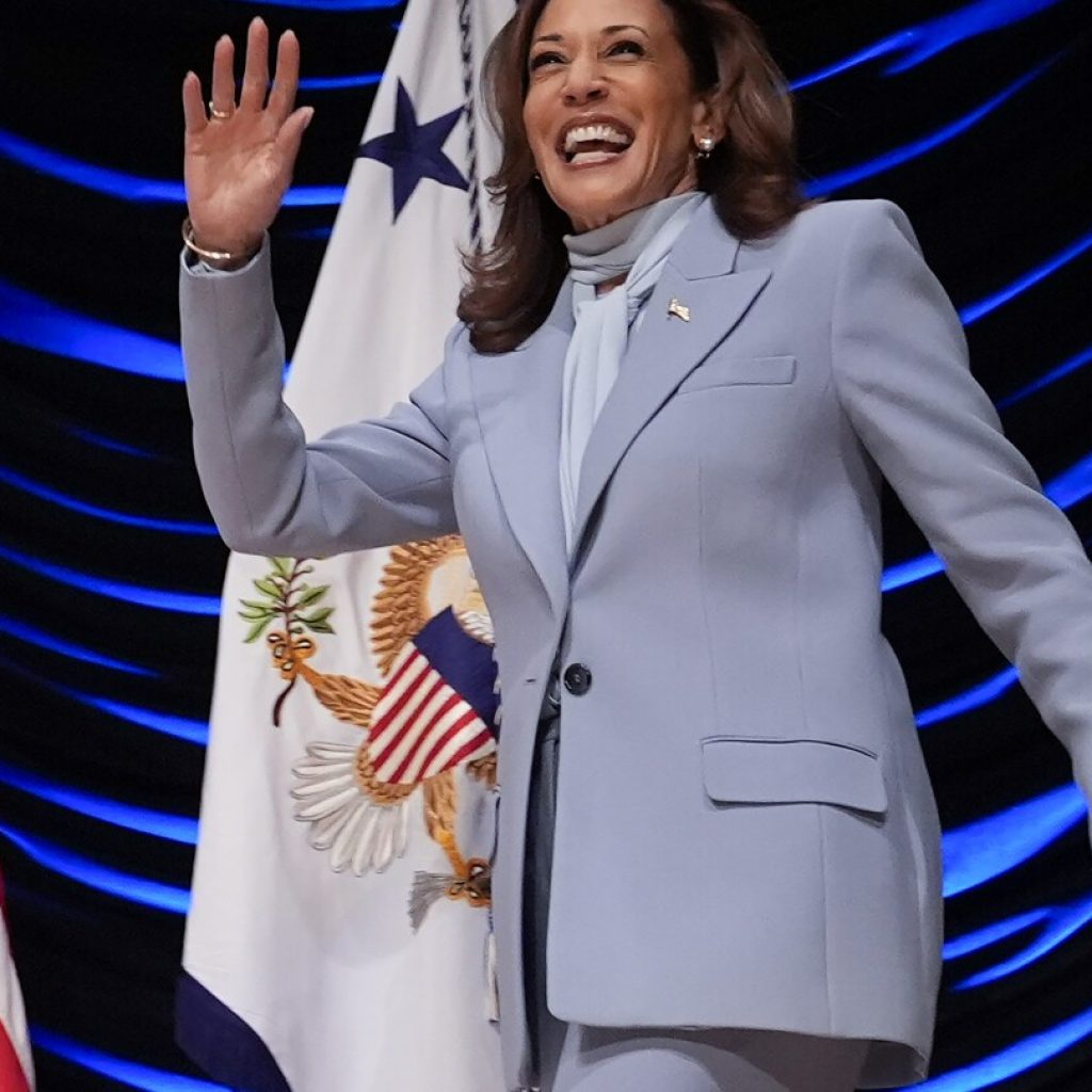 Voters view Harris more favorably as she settles into role atop Democratic ticket: AP-NORC poll