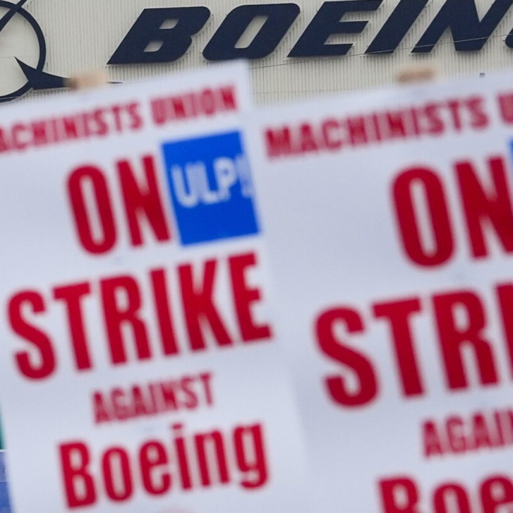 Boeing CEO says the company will furlough employees soon to preserve cash during labor strike