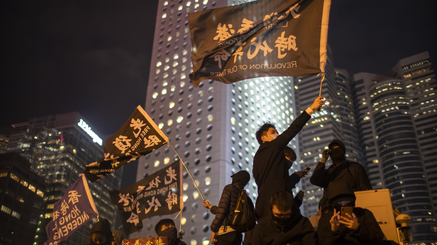 First person convicted under Hong Kong’s new security law is sentenced to 14 months in prison