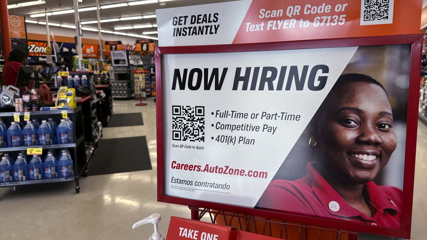 Weekly applications for US jobless benefits fall to the lowest level in 4 months