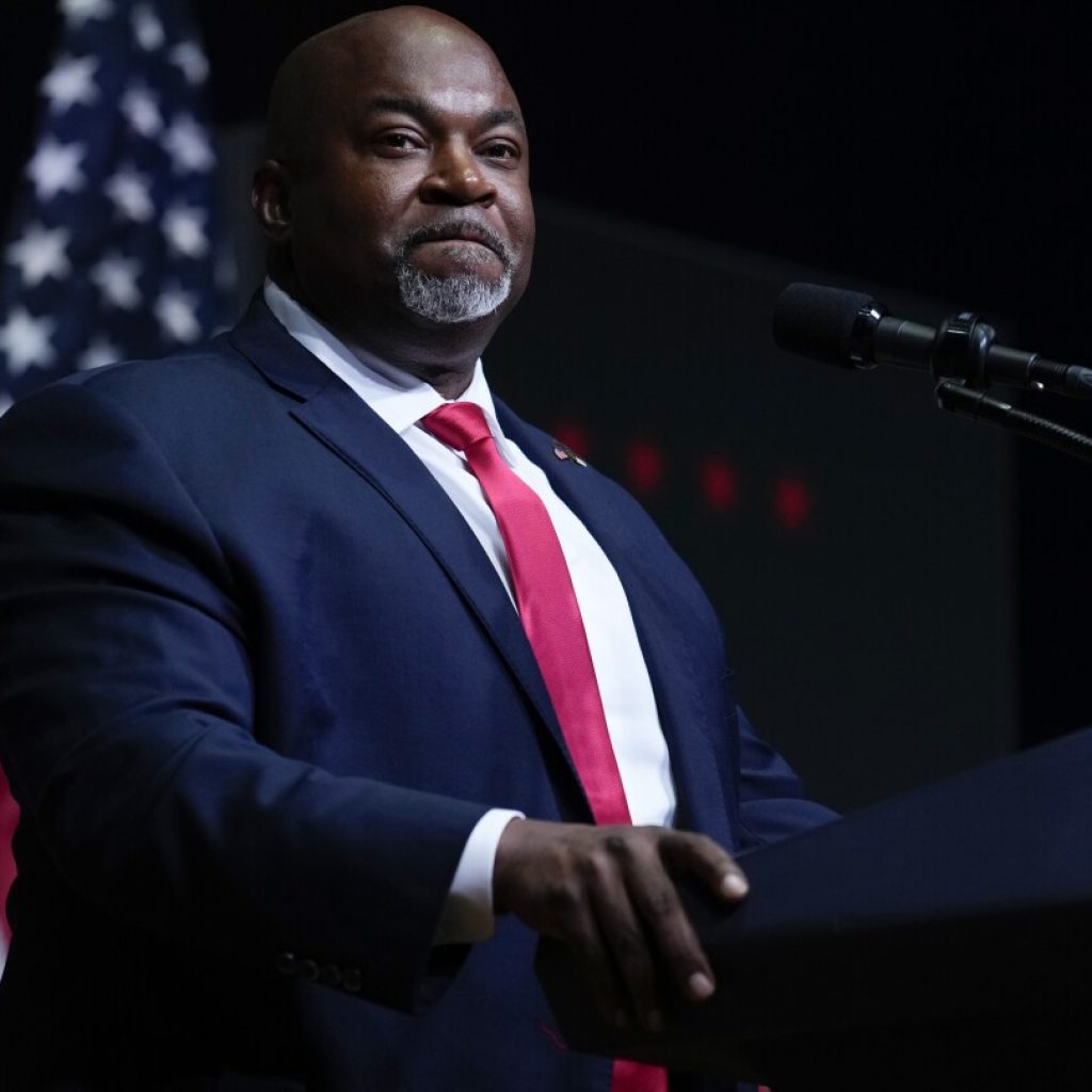 North Carolina Republican governor candidate Mark Robinson vows to stay in race despite media report