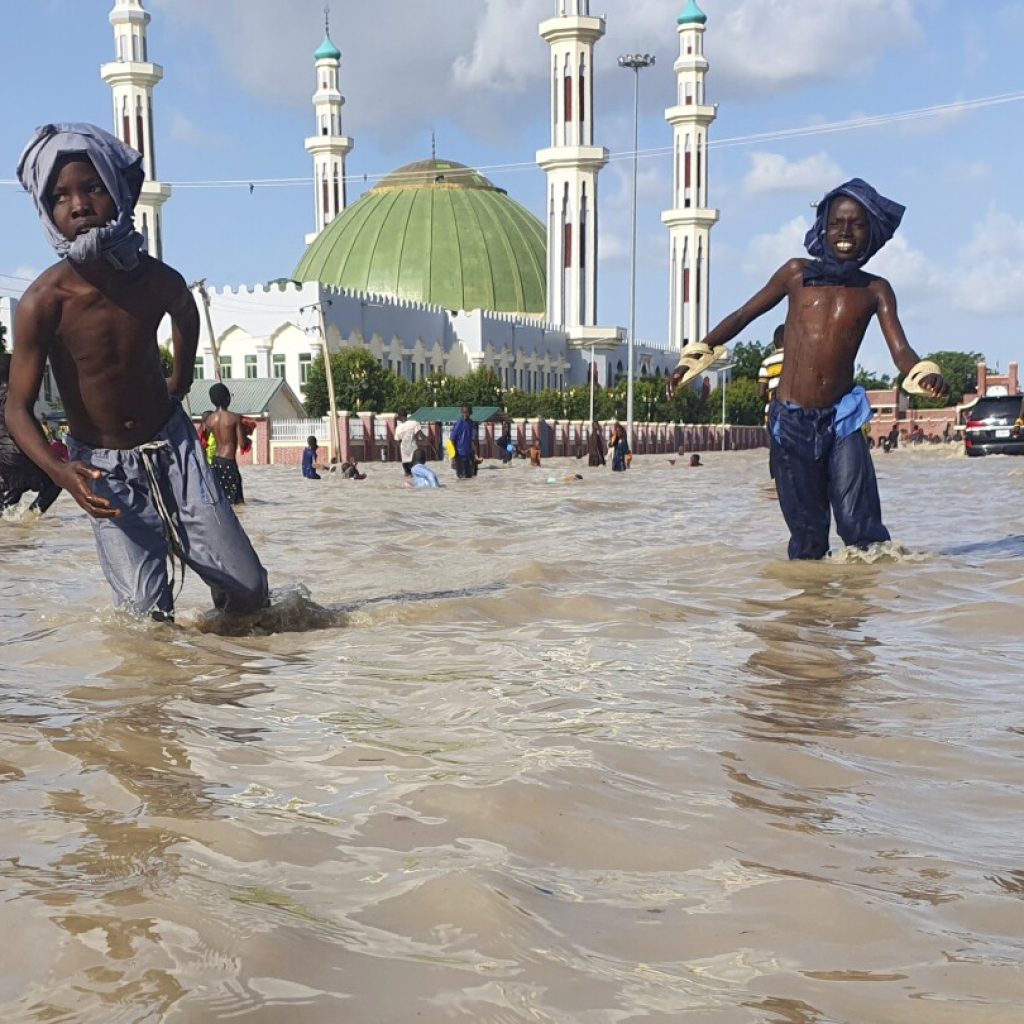 ‘Water is flooding everywhere’ as torrential rains sweep through West and Central Africa