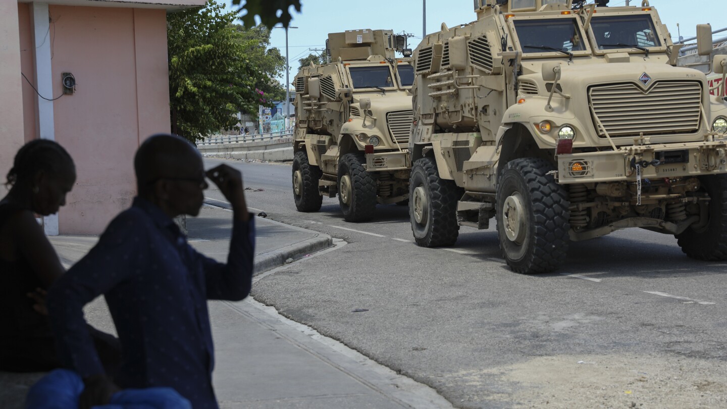 Kenya’s president visits Haiti as UN grapples with future of peacekeeping efforts