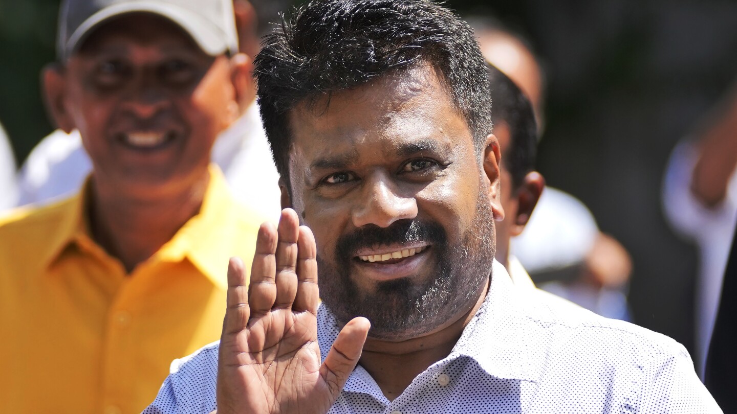 Marxist-leaning Dissanayake leads early official vote count in Sri Lanka’s presidential election