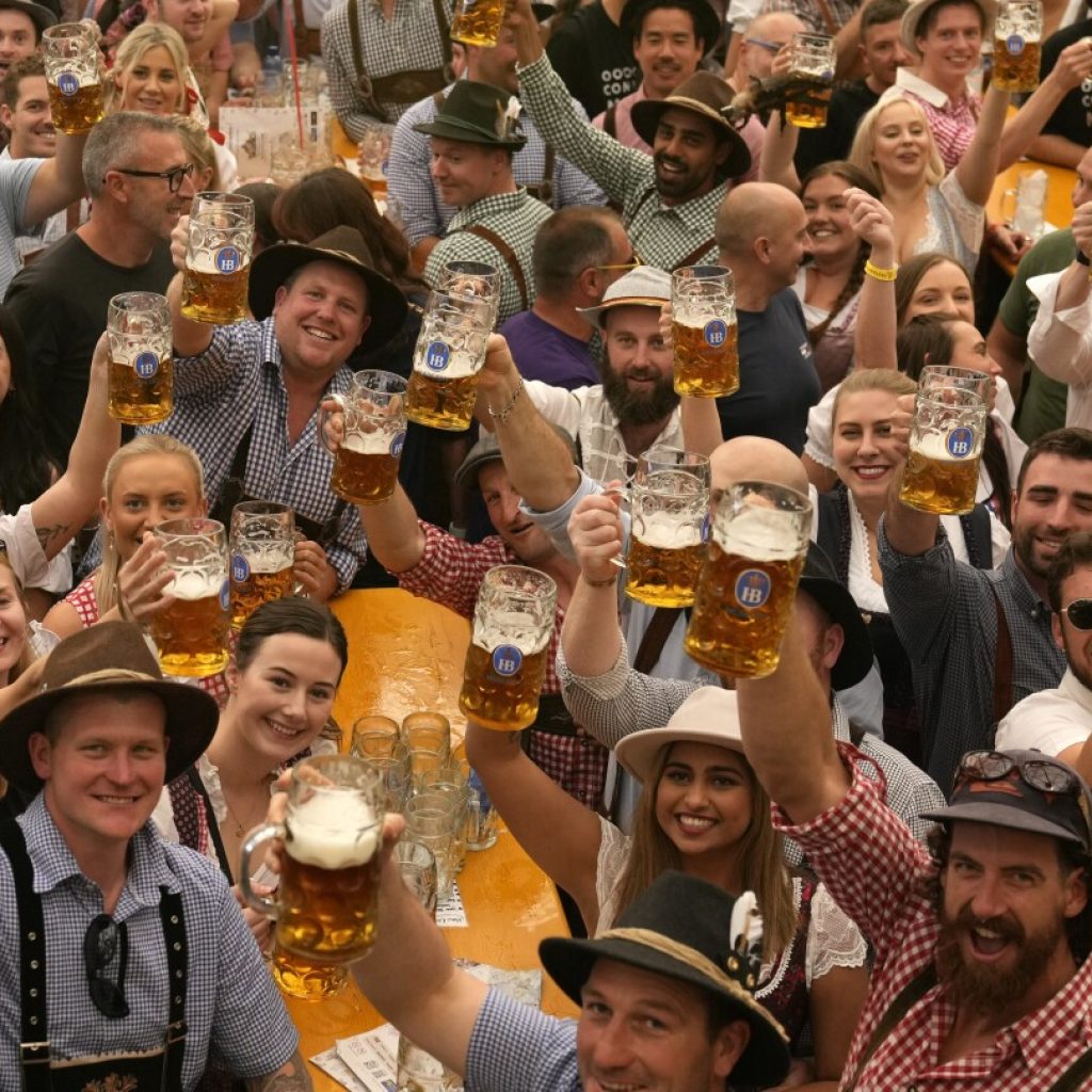 Beer and merriment flow at the 189th Oktoberfest in Munich