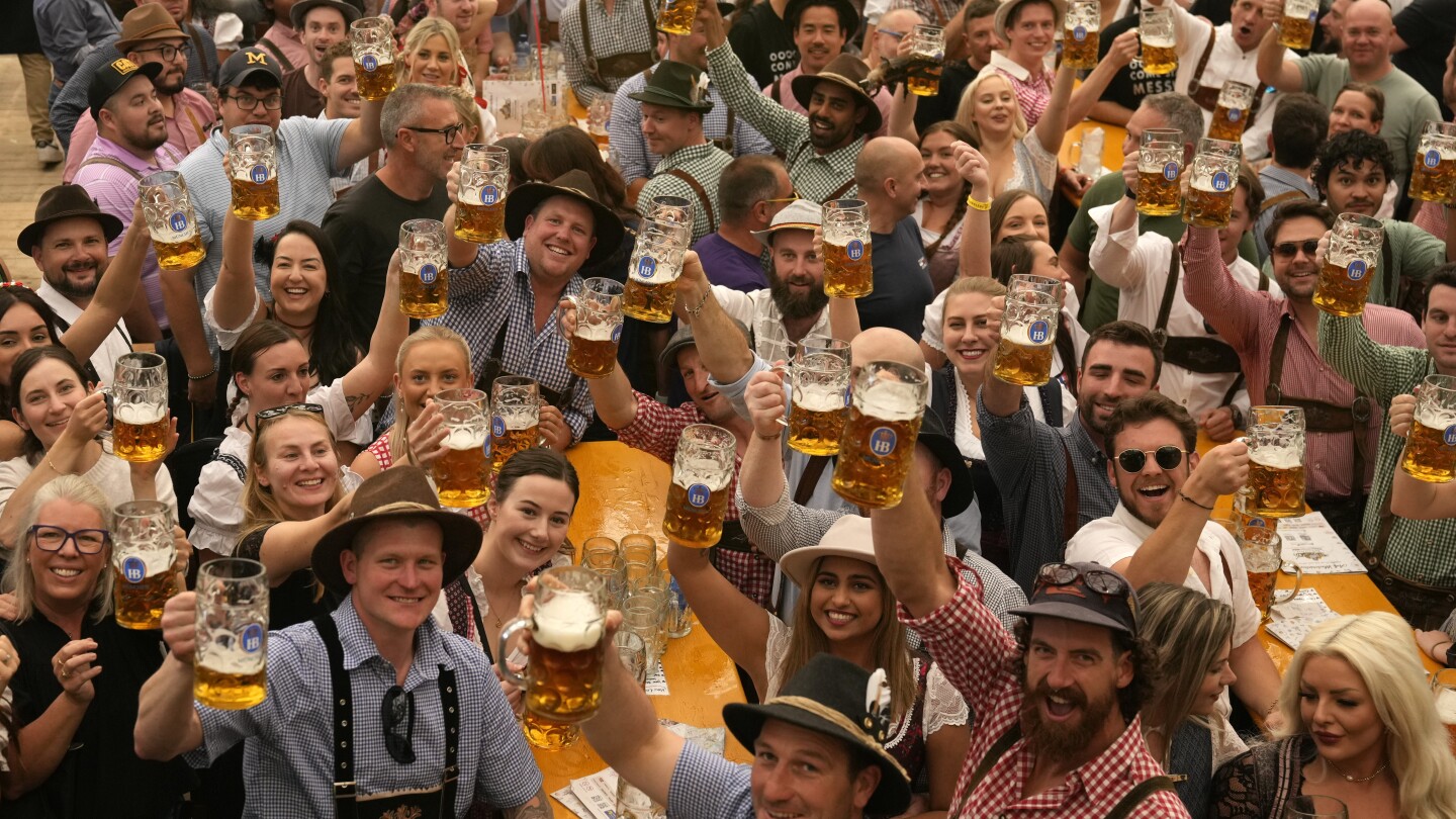 Beer and merriment flow at the 189th Oktoberfest in Munich