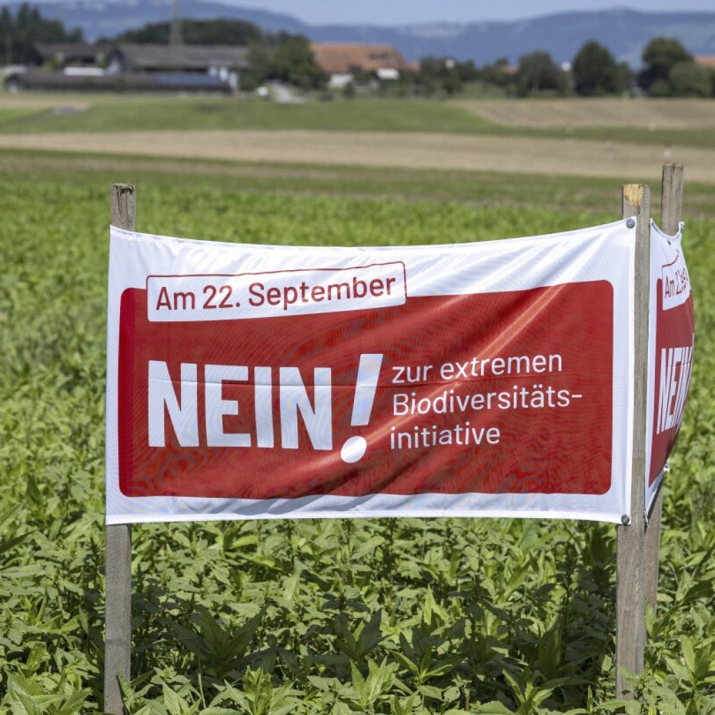 Birds, bees and ballots: Swiss voters to decide on plan to bolster country’s fragile biodiversity