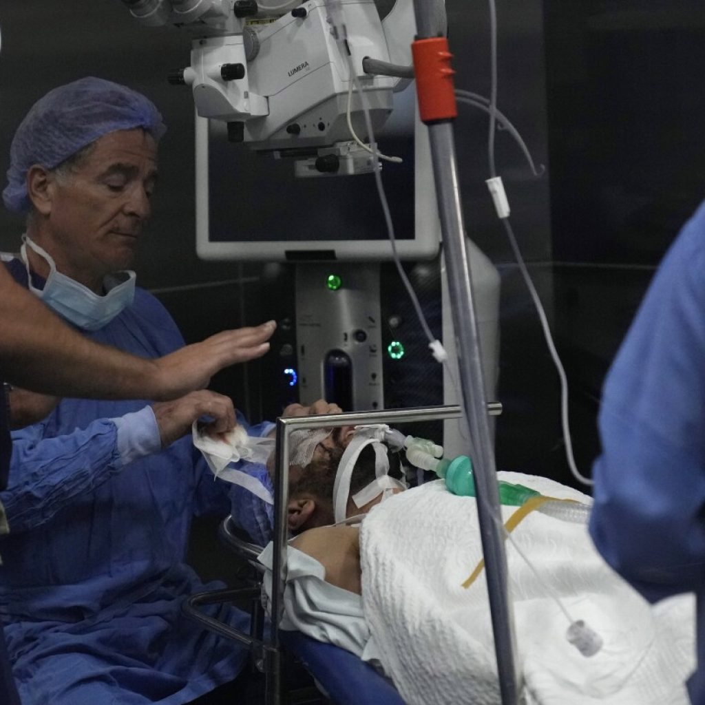 Lebanese doctor races to save the eyes of those hurt by exploding tech devices