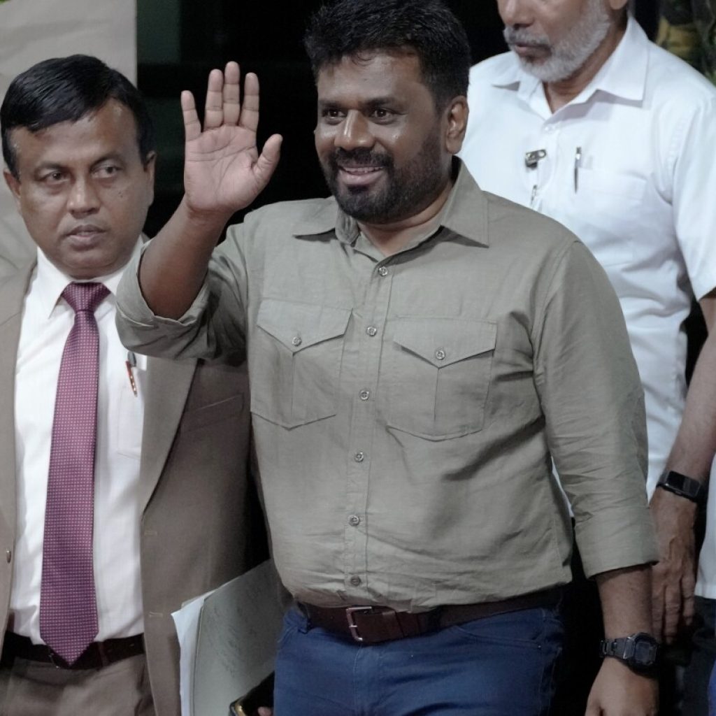 Marxist Anura Kumara Dissanayake sworn in as Sri Lanka’s president