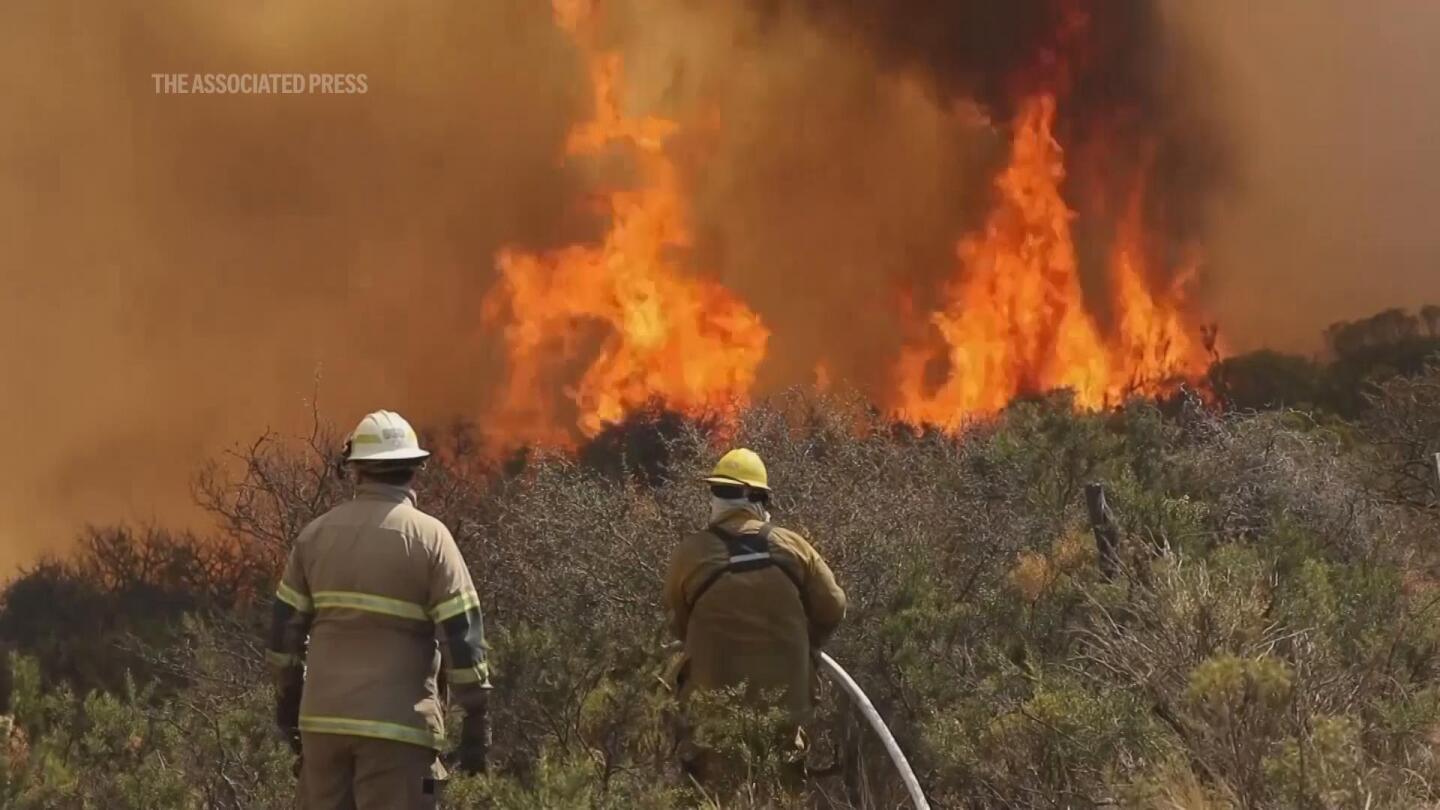 Wildfires rage on in central Argentina | AP News