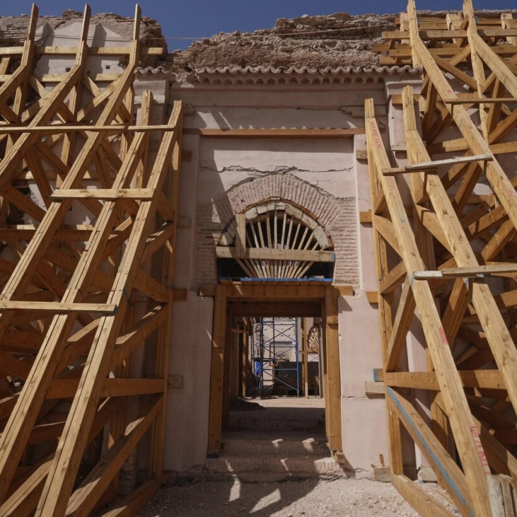 Brick by brick, Morocco rebuilds 12th-century mosque destroyed by 2023 earthquake